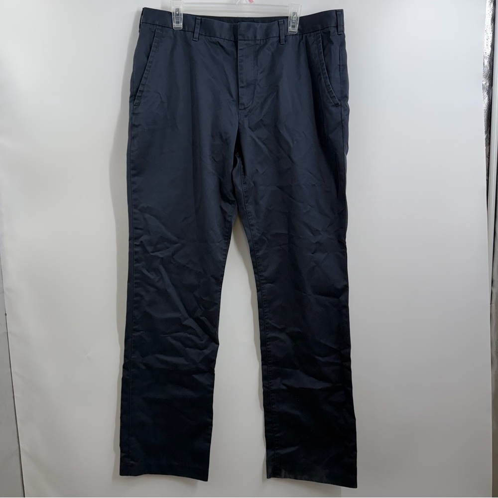 Bonobos Monday Chino Pants 36x34 Navy Straight Fit Weekday Warrior